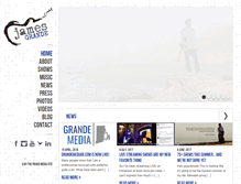 Tablet Screenshot of jamesgrande.com